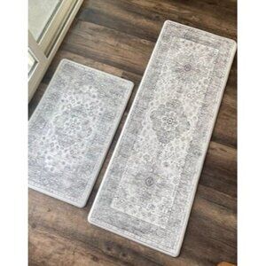 New Anti Fatigue Kitchen Mat Set of 2 Non Slip Kitchen Mats for Floor